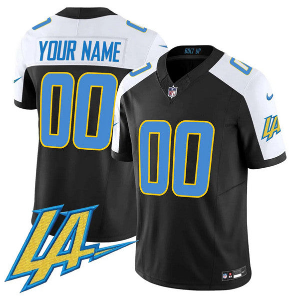 Jersey Los Angeles Chargers ACTIVE PLAYER Custom Blue White 2024 FUSE V2 2