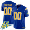 Jersey Los Angeles Chargers ACTIVE PLAYER Custom Royal 2024 FUSE V2 Limited 1