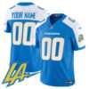 Jersey Los Angeles Chargers Customized Blue White 2024 FUSE V2 Limited Alternate 1