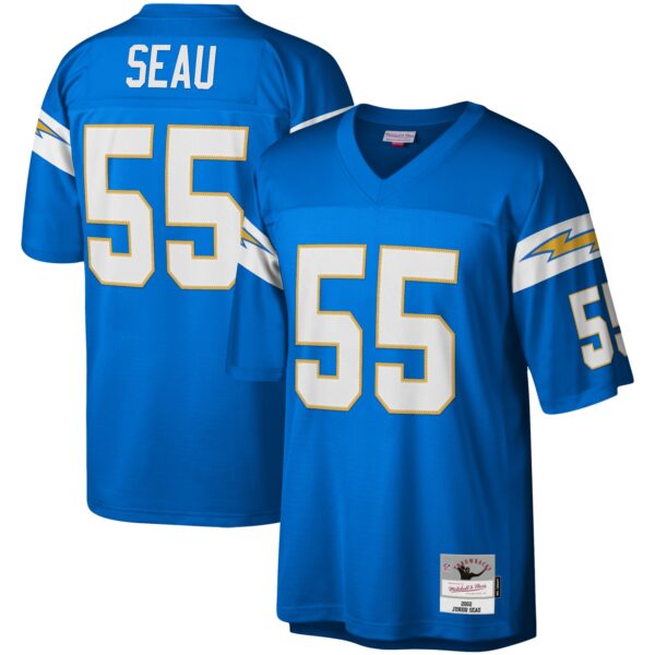 Junior Seau Los Angeles Chargers Mitchell Ness Legacy Replica Jersey Powder Blue