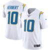 Justin Herbert Los Angeles Chargers Nike Vapor Limited Jersey White