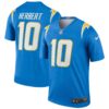 Justin Herbert Los Angeles Chargers Nike Team Legend Player Performance Top Powder Blue