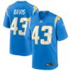 Michael Davis Los Angeles Chargers Nike Game Jersey Powder Blue