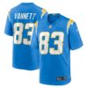 Nick Vannett Los Angeles Chargers Nike Team Game Jersey Powder Blue