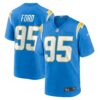 Poona Ford Los Angeles Chargers Nike Game Jersey Powder Blue