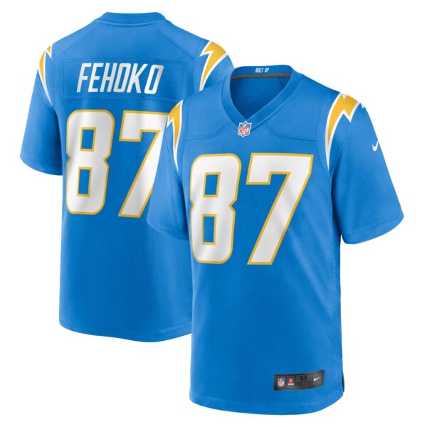 Simi Fehoko Los Angeles Chargers Nike Game Jersey Powder Blue