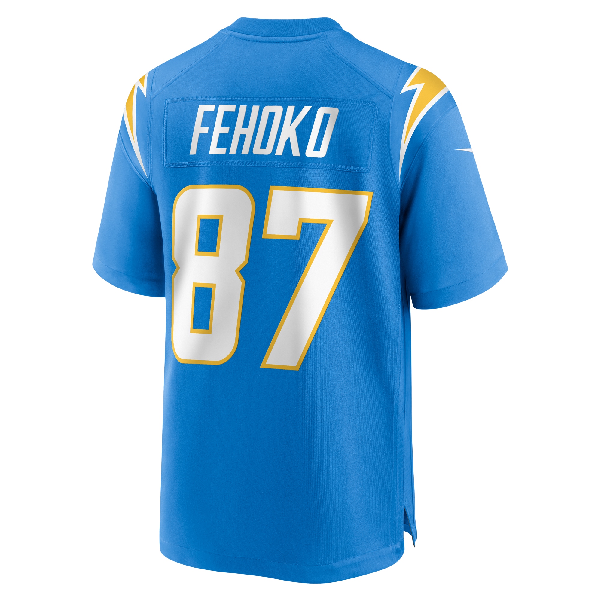 Simi Fehoko Los Angeles Chargers Nike Game Jersey Powder Blue - Image 3