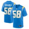Tae Crowder Los Angeles Chargers Nike Team Game Jersey Powder Blue