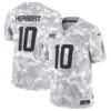Los Angeles Chargers #10 Justin Herbert Arctic Camo 2024 FUSE Salute To Service Limited Football Stitched Jersey