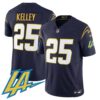Men’s Chargers Vapor Limited Jersey V2 – All Stitched – Navy – Joshua Kelley