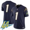 Men’s Chargers Vapor Limited Jersey V2 – All Stitched – Navy – #1 Team