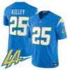 Men’s Chargers Vapor Limited Jersey V2 – All Stitched – Powder Blue – Joshua Kelley