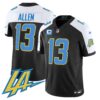 Men’s Chargers Vapor Limited Jersey V2 – All Stitched – Black Alternate – Keenan Allen