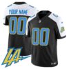 Chargers Vapor Limited Custom Jersey V2 – All Stitched – Men – Black Alternate