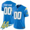 Chargers Vapor Limited Custom Jersey V2 – All Stitched – Men – Powder Blue