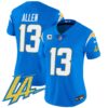 Women’s Chargers Vapor Limited Jersey V2 – All Stitched – Powder Blue – Keenan Allen
