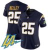 Women’s Chargers Vapor Limited Jersey V2 – All Stitched – Navy – Joshua Kelley