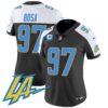 Women’s Chargers Vapor Limited Jersey V2 – All Stitched – Black Alternate – Joey Bosa