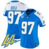 Women’s Chargers Vapor Limited Jersey V2 – All Stitched – Blue Alternate – Joey Bosa