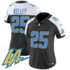 Women’s Chargers Vapor Limited Jersey V2 – All Stitched – Black Alternate – Joshua Kelley