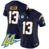 Women’s Chargers Vapor Limited Jersey V2 – All Stitched – Navy – Keenan Allen