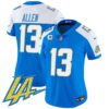 Women’s Chargers Vapor Limited Jersey V2 – All Stitched – Blue Alternate – Keenan Allen