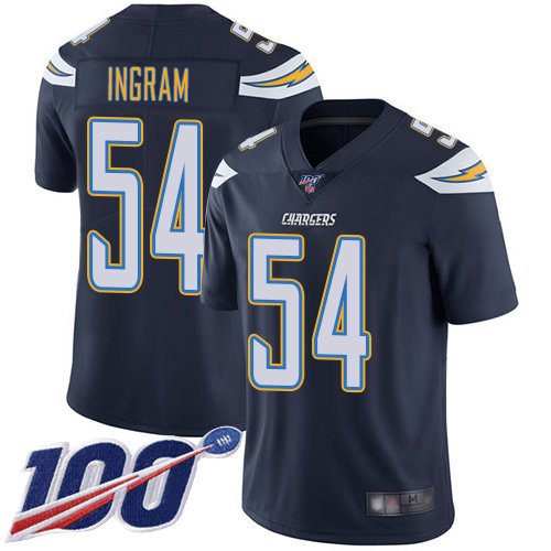 Nike Chargers #54 Melvin Ingram Navy Blue Team Color Men’s Stitched NFL 100th Season Vapor Limited Jersey