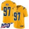 Nike Chargers #97 Joey Bosa Gold Men’s Stitched NFL Limited Inverted Legend 100th Season Jersey