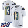 Nike Chargers #13 Keenan Allen White Men’s Stitched NFL 100th Season Vapor Limited Jersey