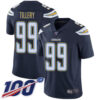 Nike Chargers #99 Jerry Tillery Navy Blue Team Color Men’s Stitched NFL 100th Season Vapor Limited Jersey