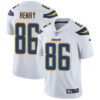 Nike San Diego Chargers #86 Hunter Henry White Men’s Stitched NFL Vapor Untouchable Limited Jersey