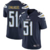 Nike San Diego Chargers #51 Kyle Emanuel Navy Blue Team Color Men’s Stitched NFL Vapor Untouchable Limited Jersey