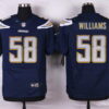 Men’s San Diego Chargers #58 Tourek Williams Navy Blue Team Color NFL Nike Elite Jersey