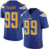 Chargers #99 Jerry Tillery Electric Blue Men’s Stitched Football Limited Rush Jersey