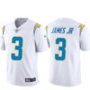 Men’s Los Angeles Chargers #3 Derwin James Jr. White Vapor Untouchable Limited Stitched Jersey