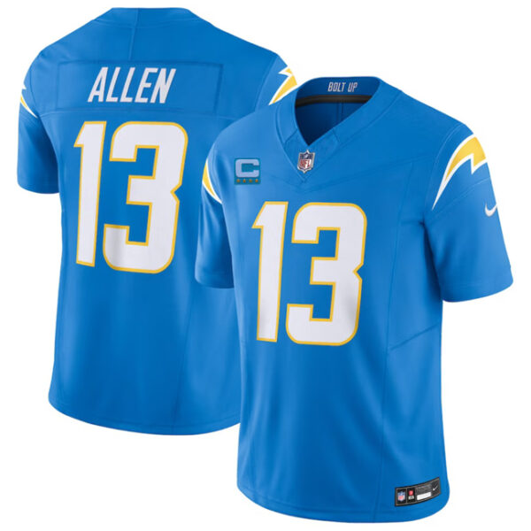 Men’s Los Angeles Chargers #13 Keenan Allen Light Blue 2023 F.U.S.E. With 3-Star C Patch Vapor Untouchable Limited Football Stitched Jersey