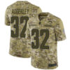 Chargers #32 Nasir Adderley Camo Men’s Stitched Football Limited 2018 Salute To Service Jersey