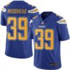 Nike Chargers #39 Danny Woodhead Electric Blue Men’s Stitched NFL Limited Rush Jersey