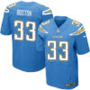Nike Chargers #33 Tre Boston Electric Blue Alternate Men’s Stitched NFL New Elite Jersey