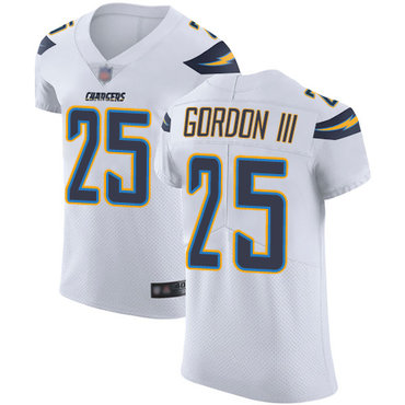 Chargers #25 Melvin Gordon III White Men’s Stitched Football Vapor Untouchable Elite Jersey