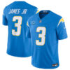 Men’s Los Angeles Chargers #3 Derwin James Jr. Light Blue 2023 F.U.S.E. With 3-Star C Patch Vapor Untouchable Limited Football Stitched Jersey