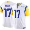 Los Angeles Rams #17 Puka Nacua White 2023 FUSE Vapor Jersey