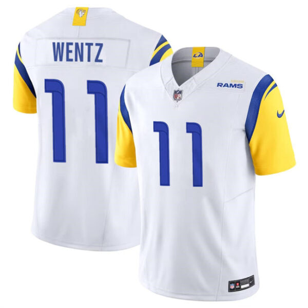 Los Angeles Rams #11 Carson Wentz White 2023 FUSE Vapor Untouchable Jersey