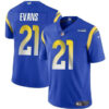Los Angeles Rams #21 Zach Evans Blue 2024 Vapor Untouchable Stitched Football Jersey
