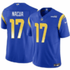 Jersey Los Angeles Rams #17 Puka Nacua Blue 2023 FUSE Vapor Untouchable Stitched