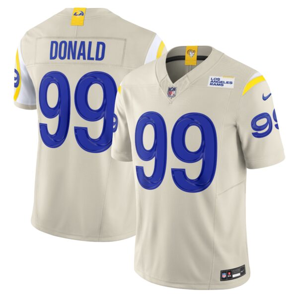 Aaron Donald Los Angeles Rams Nike Alternate Vapor FUSE Limited Jersey Bone