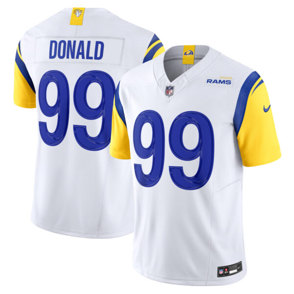 Aaron Donald Los Angeles Rams Nike Vapor FUSE Limited Jersey White