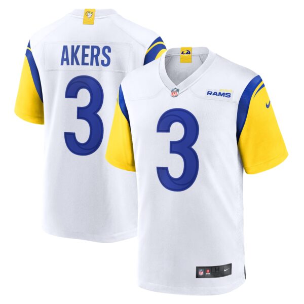 Cam Akers Los Angeles Rams Nike Game Jersey White