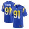 Kobie Turner Los Angeles Rams Nike Home Game Jersey Royal