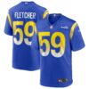 London Fletcher Los Angeles Rams Nike Game Retired Player Jersey Royal